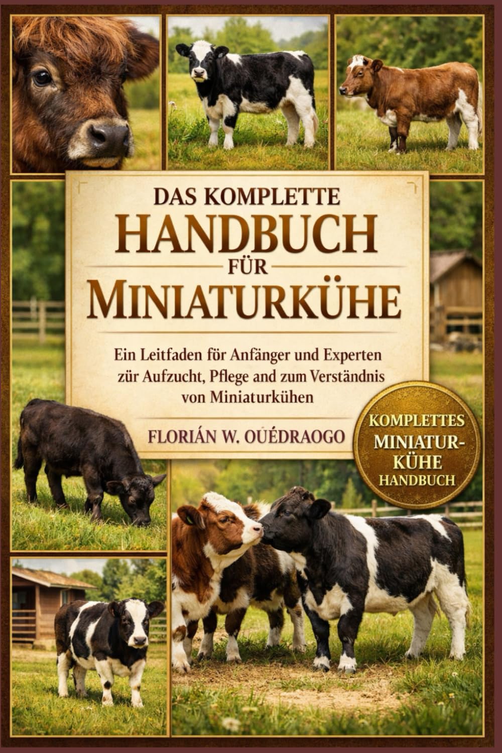 DAS KOMPLETTE HANDBUCH FÜR MINIATURKÜHE: Ein Leitfaden für Anfänger und Experten zur Aufzucht, Pflege und zum Verständnis von Miniaturkühen