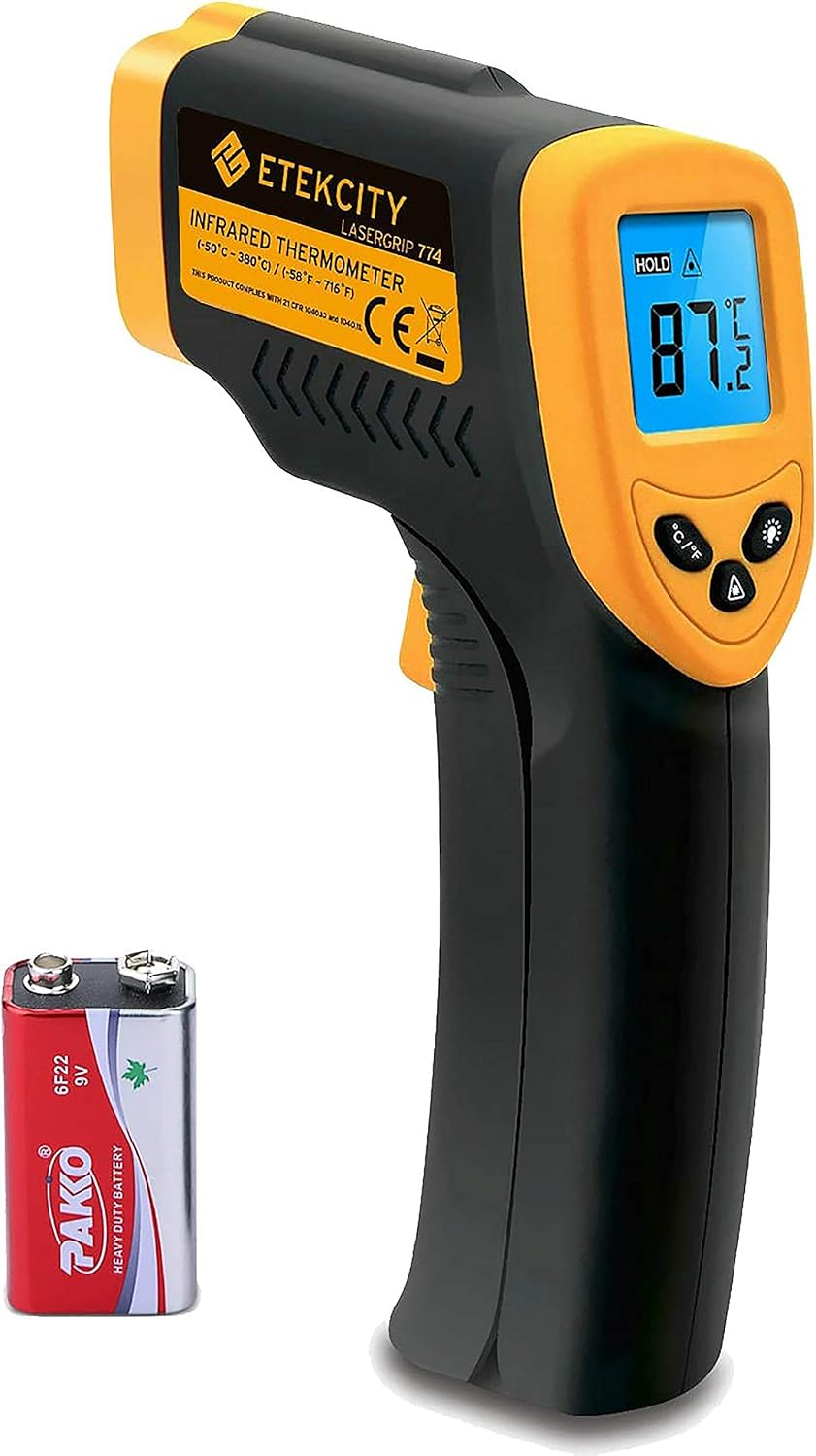 Etekcity Lasergrip 774 Noncontact Digital Laser IR Infrared