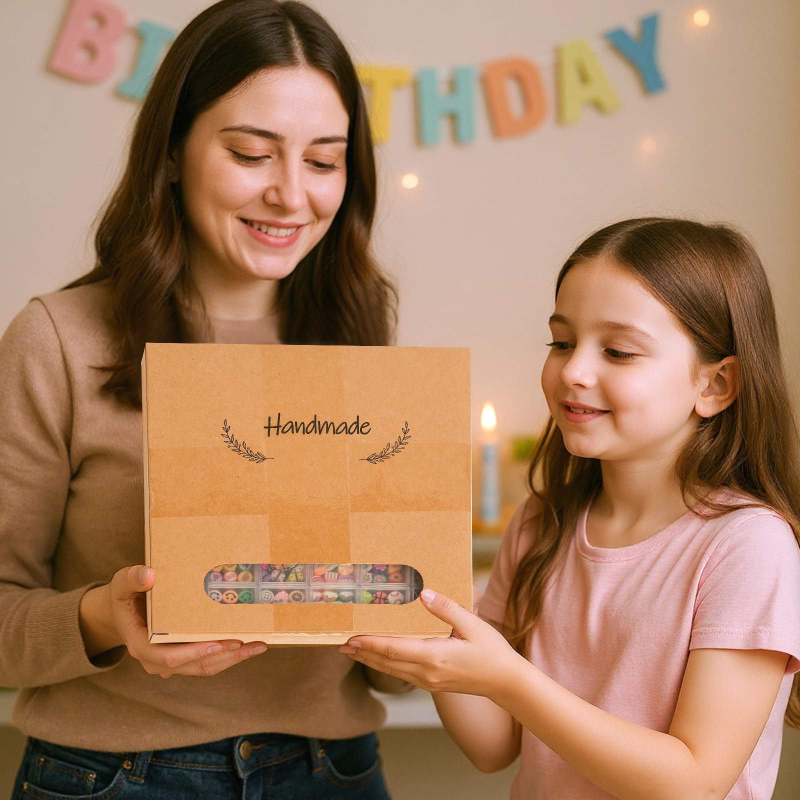 RUBY 1800 cuentas para enhebrar niños, cuentas de bricolaje para pulseras, manualidades, arcilla polimérica, juego de cuentas, collares, manualidades, regalos de cumpleaños, juguetes para 5, 6-12, 13