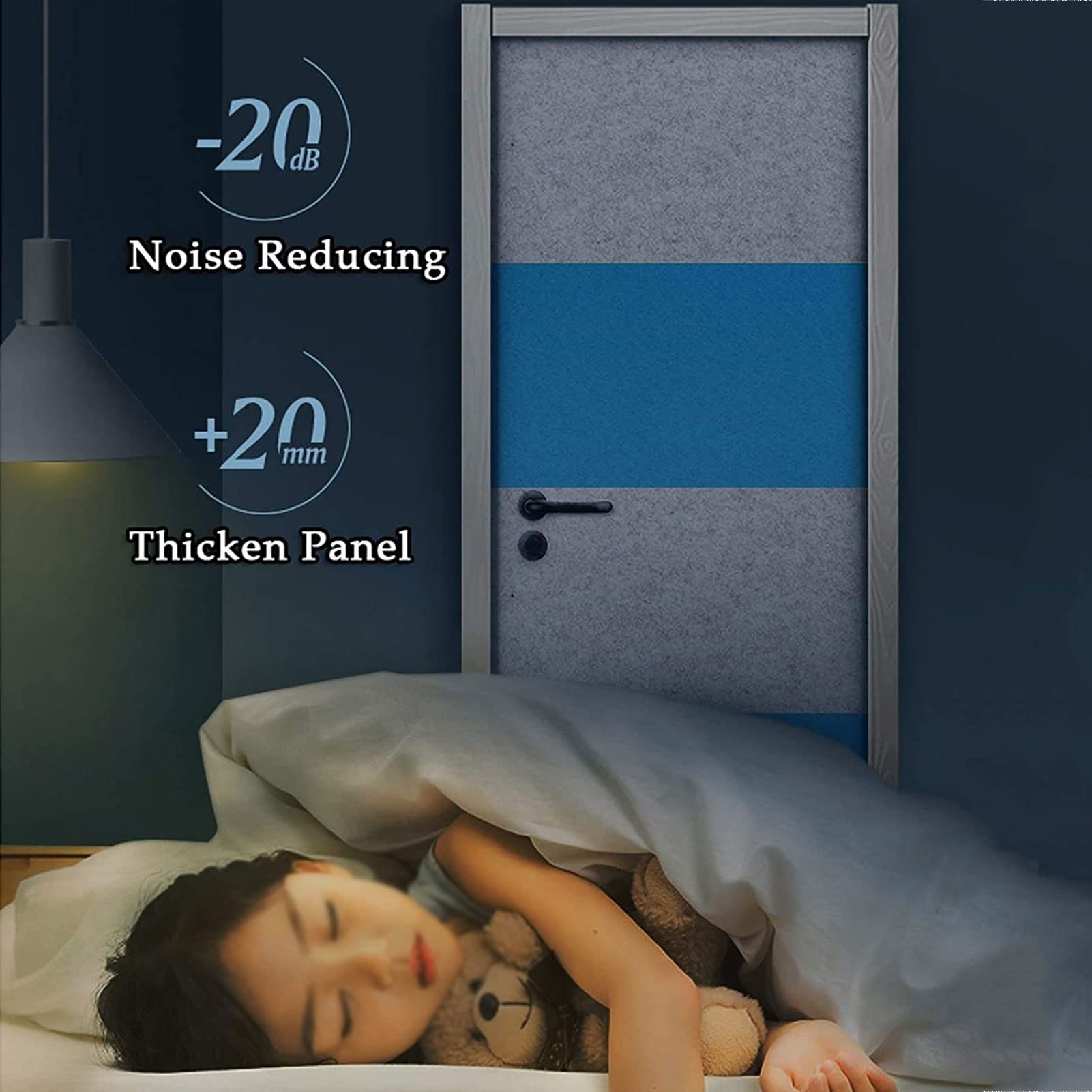 4 Pezzi di Pannelli Fonoassorbenti Isolamento Schiuma Acustico Parete fonoassorbente per Sale, Studi, Uffici, Cinema Decorazione murale e Misure acustiche