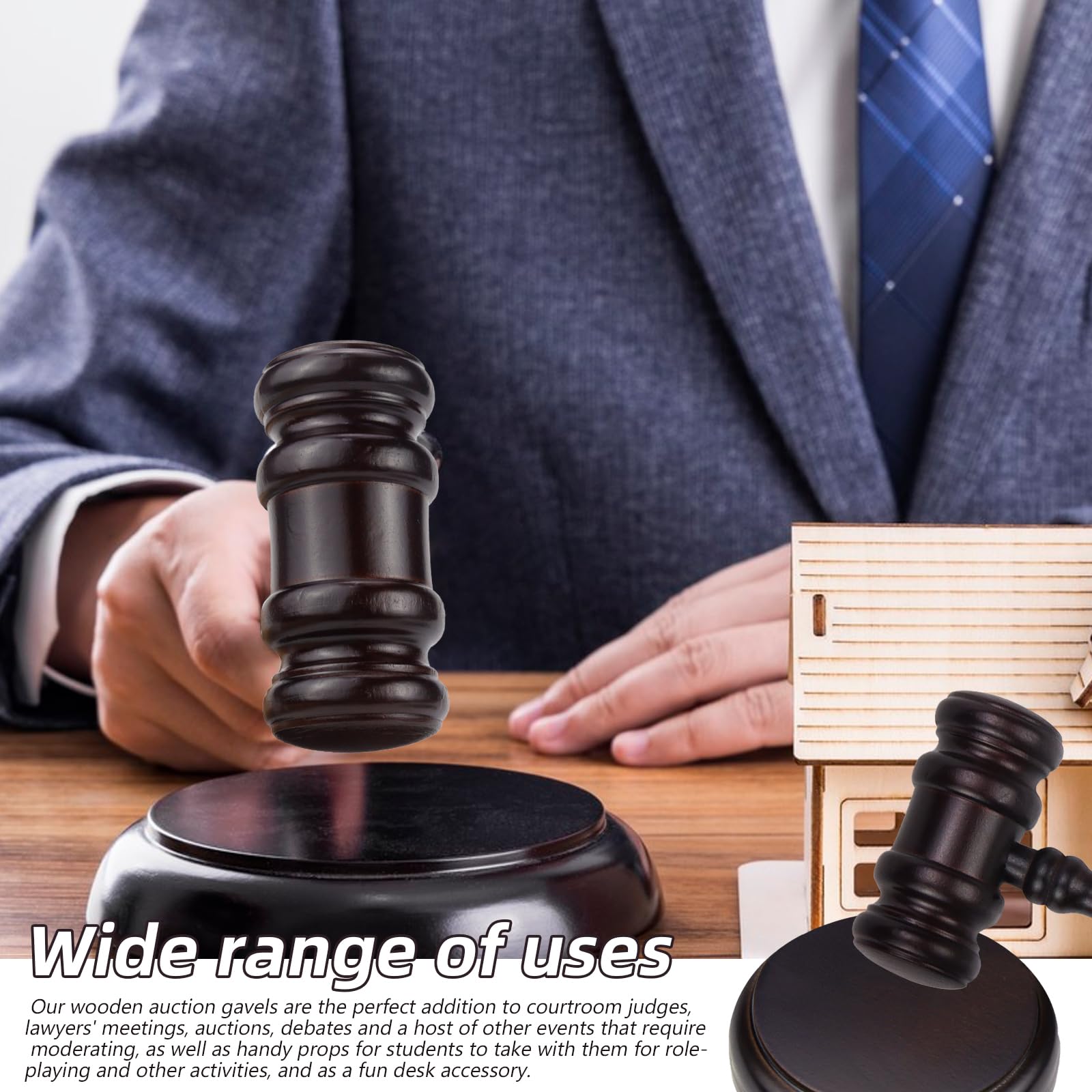 antieke notenhouten veilinghamer voorzittershamer auctioneers hammer