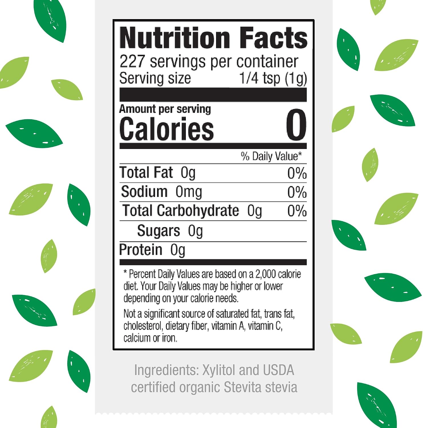 Stevita Stevia with Xylitol Supreme - 8 oz Pouch - All-Natural Stevia Extract, Natural Sweetener, No Calories - Non-GMO, Vegan, Kosher, Keto, Paleo, Gluten Free, Erythritol-Free - 227 Servings image 2