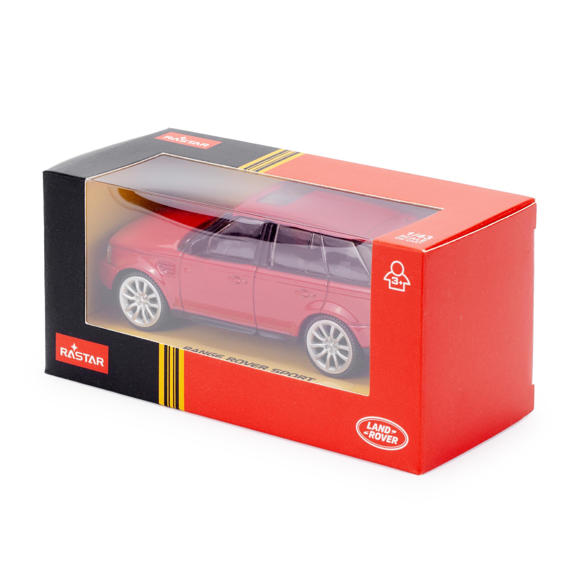 Range Rover Sport 1:43 Scale Die-Cast Model Car - Red | Detailed