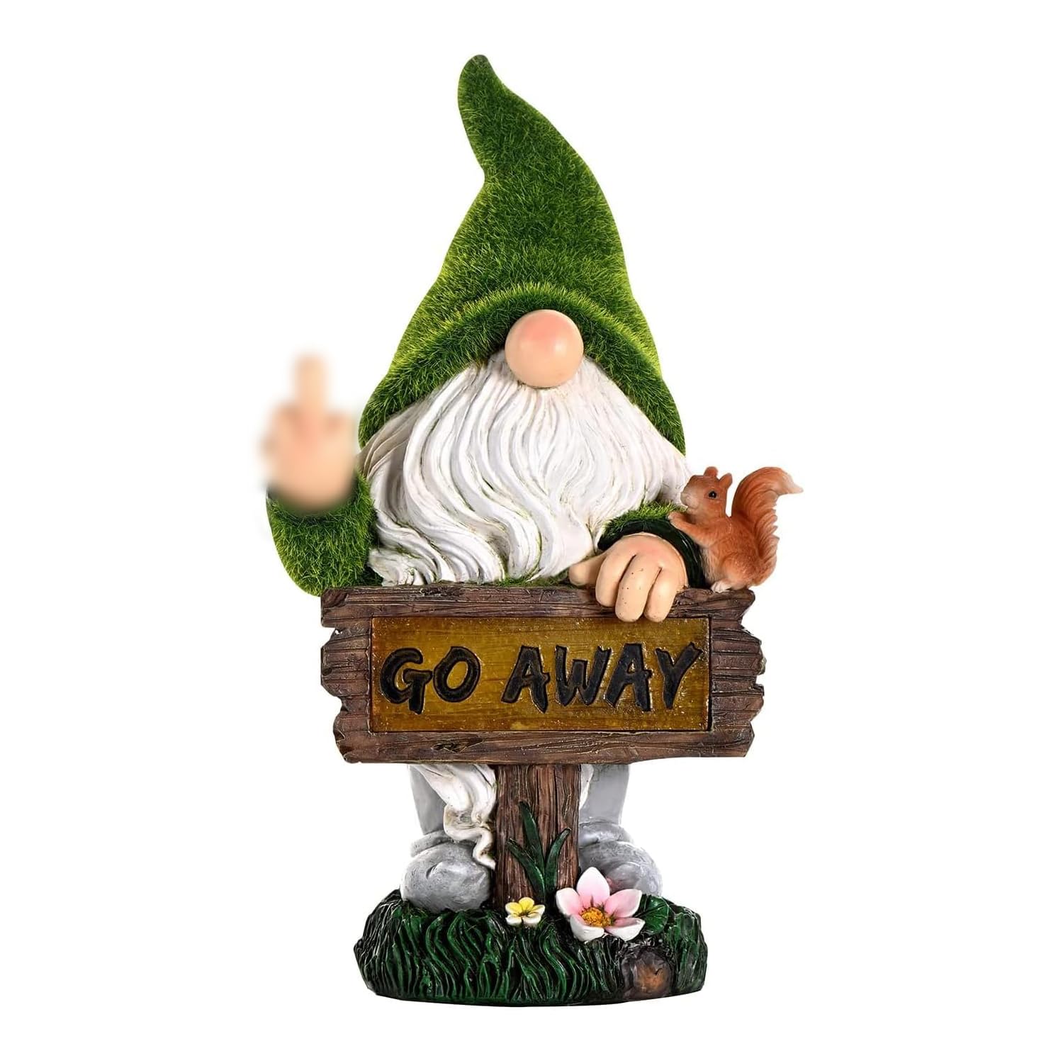 ASAWASA Solar Gnome Statue