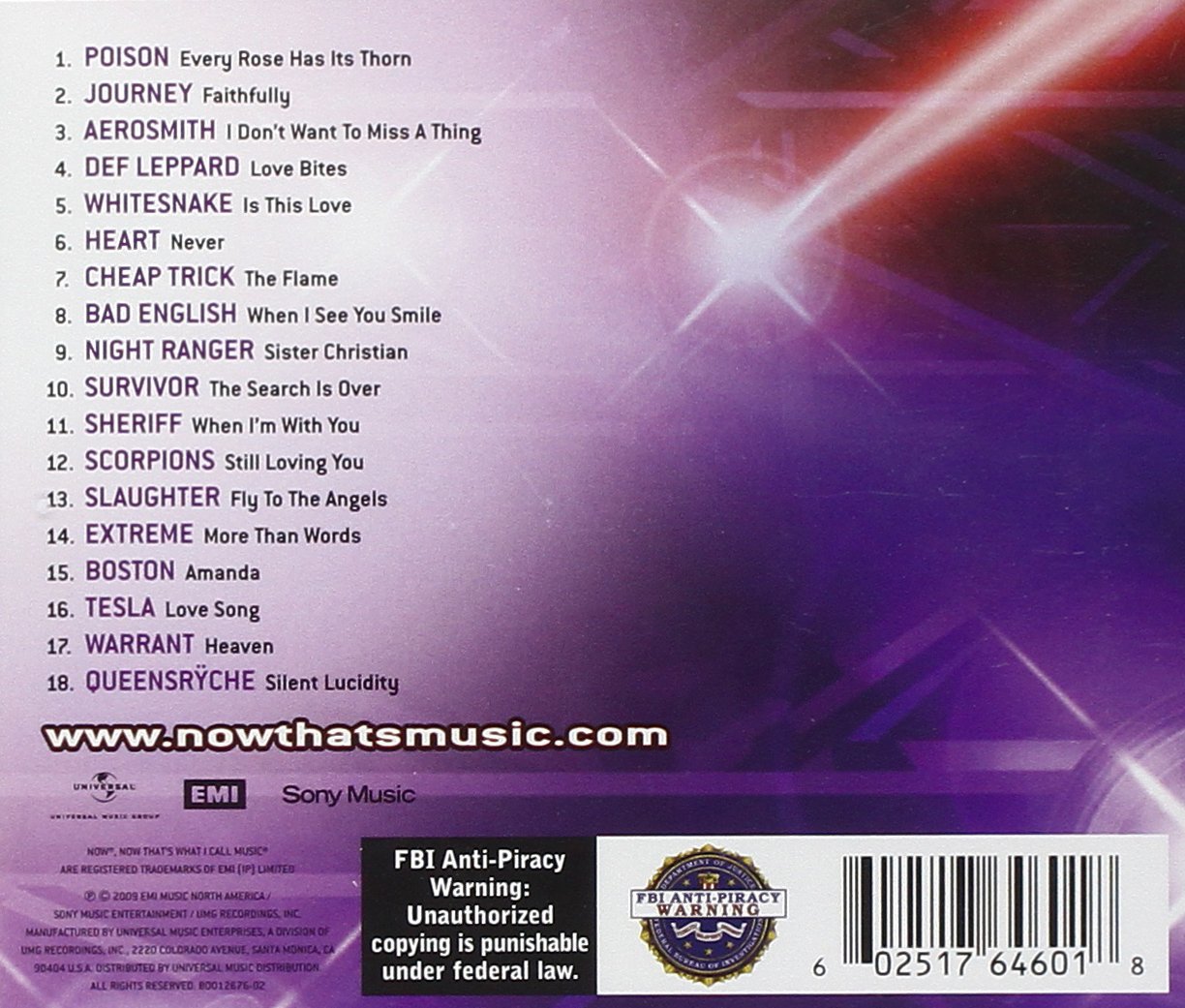 Now Power Ballads