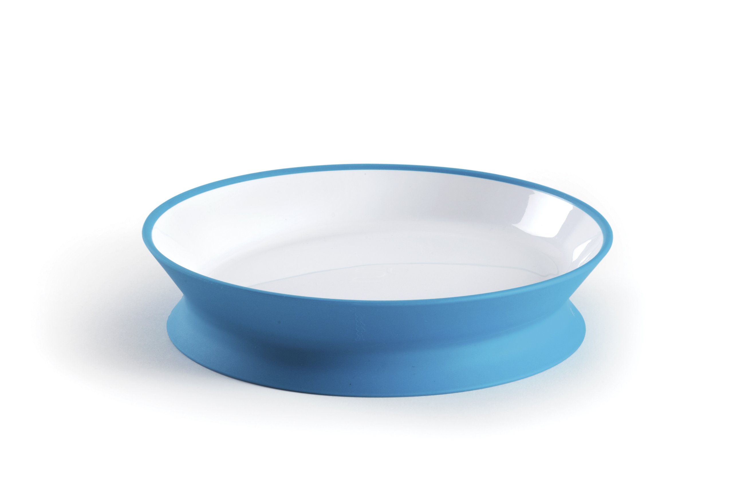 HoppopDiabolo Child's Plastic Plate, Aqua