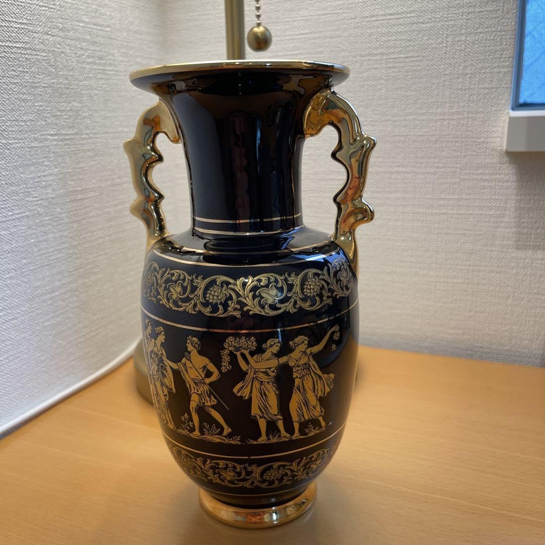 Amazon.co.jp: アンティーク ギリシャ壺24KGOLD ギリシャ handmade