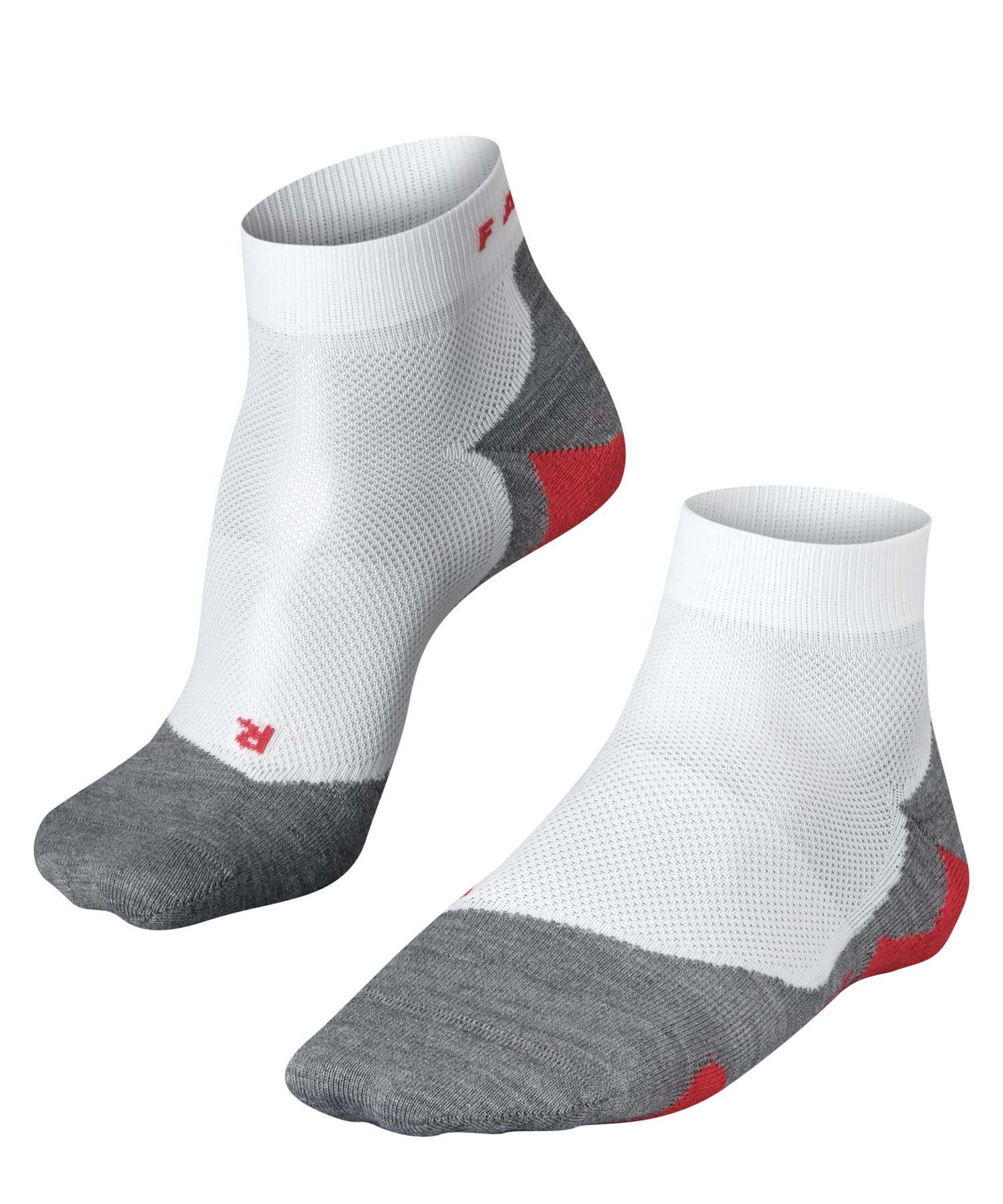FALKE Men's RU5 Race Short M Sso Functional Yarn Anti-Blister 1 Pair Running Socks, White White-Mix 2020, 5.5-7.5
