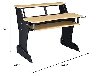 Music By Computers ソノシート4枚付属 Spike 88 Keyboard Studio Desk | AZ Studio Workstations
