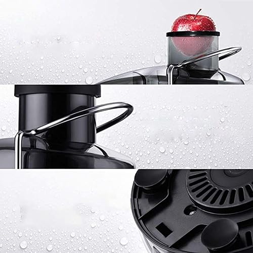 Miniatura 8 de Exprimidor de 800 W, extractor eléctrico automático de boca grande de acero inoxidable, sin residuos de fibra de orujo, fácil de desmontar y