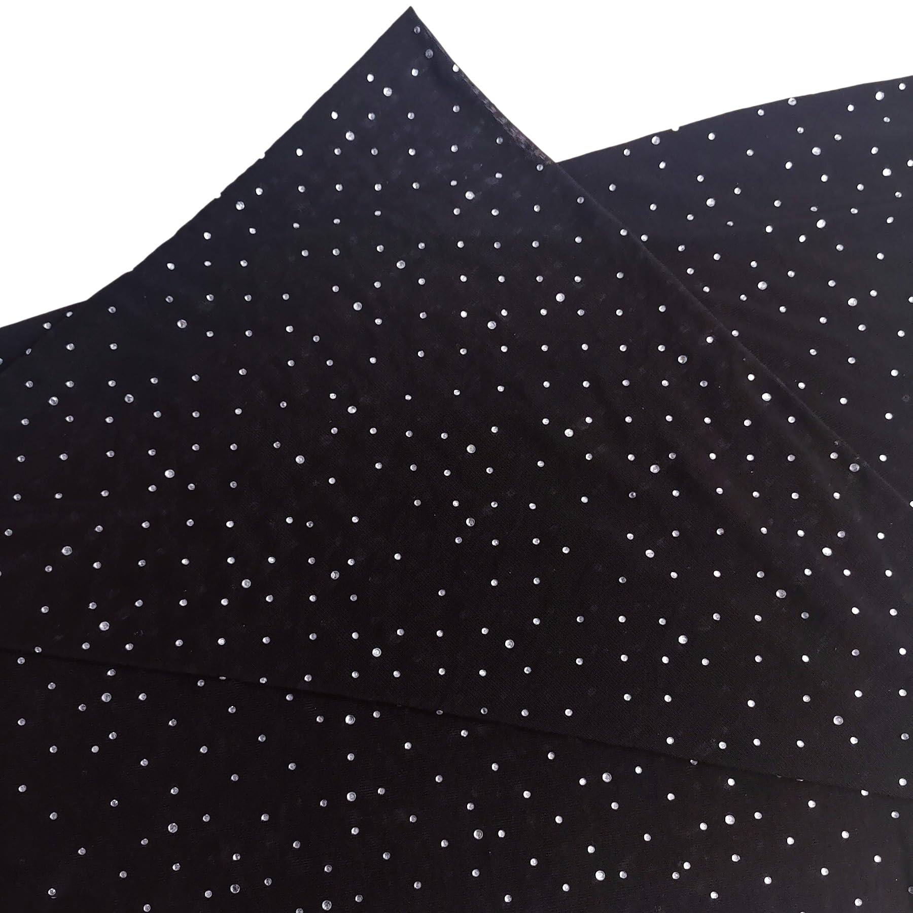 Tela de tul de 3 yardas con diamantes de imitación, 150 cm de ancho, cinta de tul negra, tela decorativa para manualidades, costura, manualidades, cortinas, vestidos, vestidos, decoración