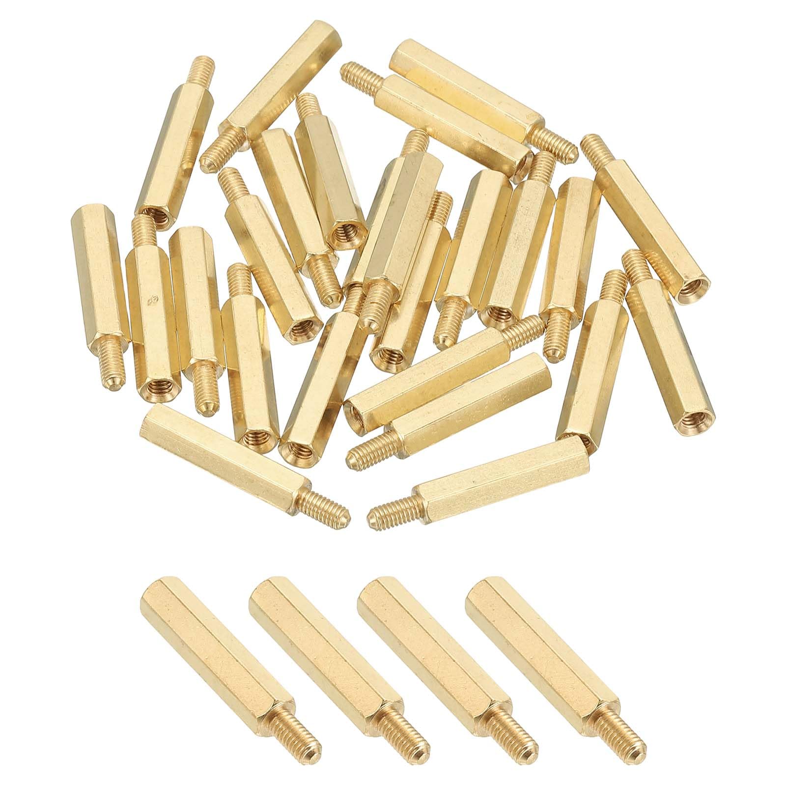 PATIKIL M3 Brass Hex Standoff