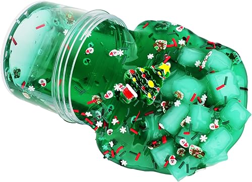 Miniatura 3 de 4 paquetes de kit de slime de cristal en forma de cubo de gelatina, pegamento crujiente prefabricado para niños, slime transparente brillante, suave