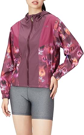 Reebok(リーボック) ジャケット キレイフィット グラフィック ウィンドブレーカー JME34 レディース