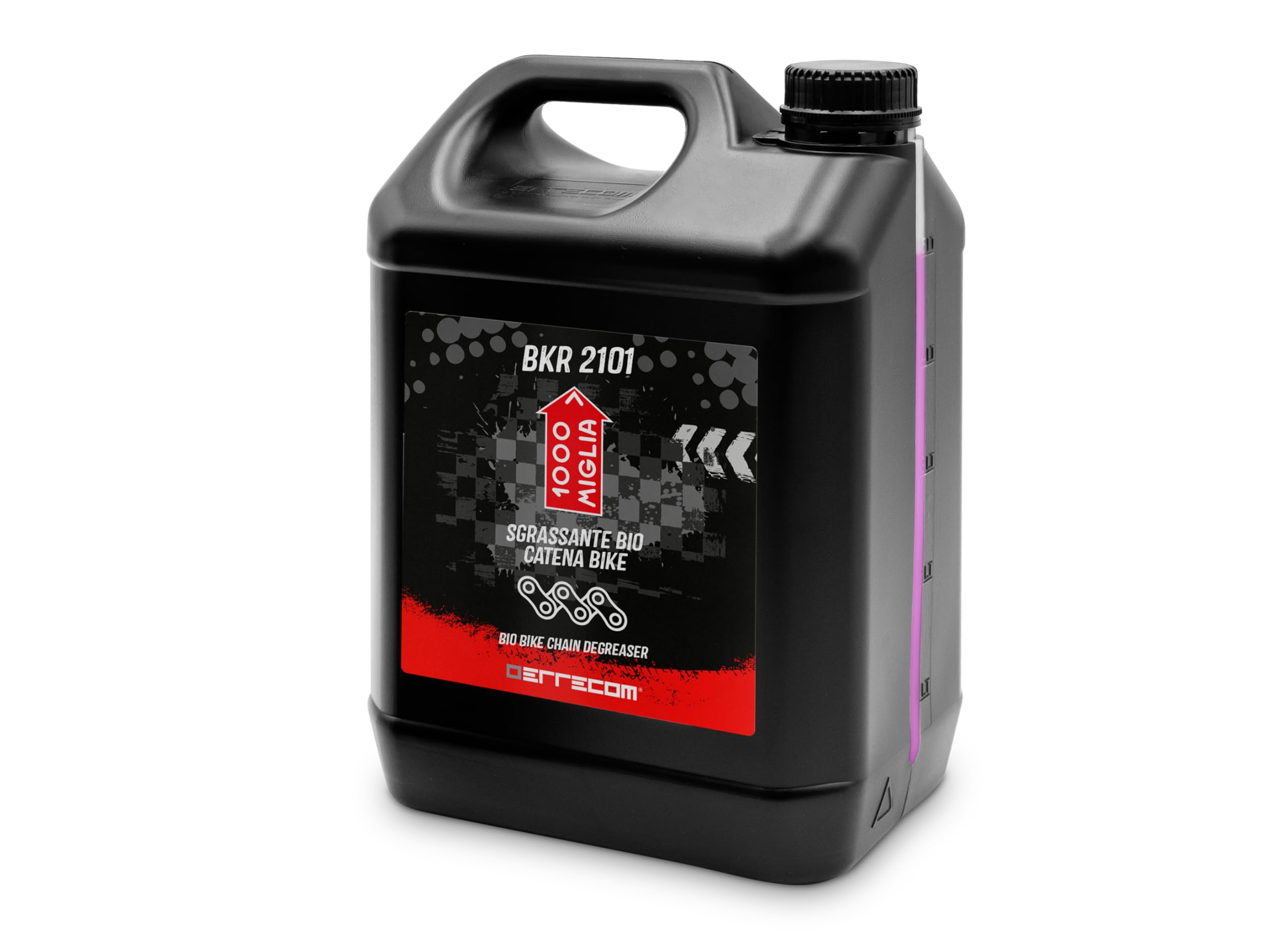 Errecom 1000 Miglia BKR 2101 Bike and Motorbike Chain Degreaser, Biodegradable Formulation, 5 L Tank