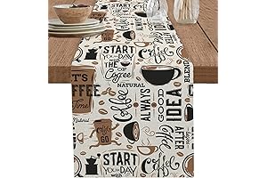 Retro Farmhouse Coffee Table Runner