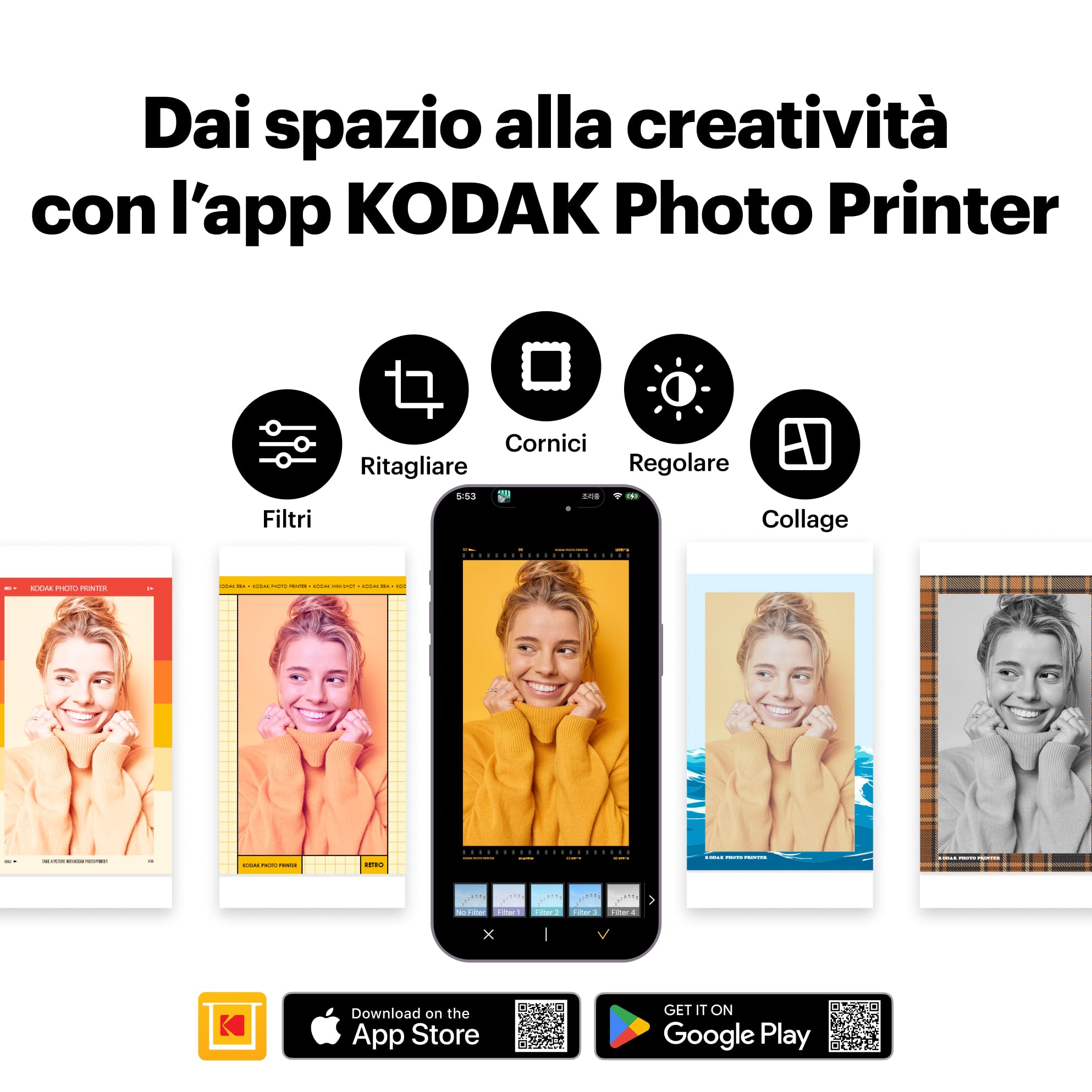 Kodak Printer Dock Plus ERA Yellow 4x6