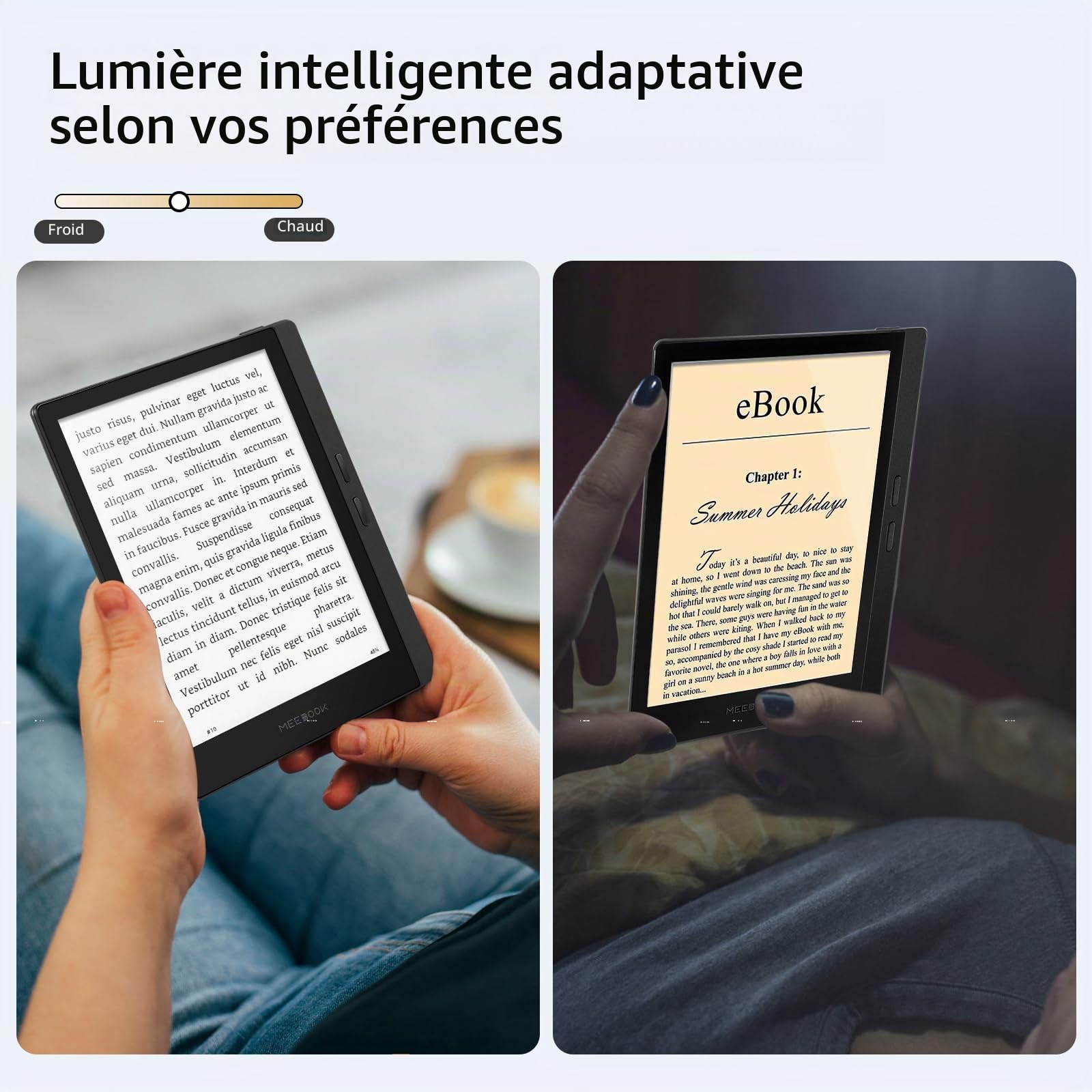 Meebook E-Reader M7 | 6.8' Eink Carta Display | 300PPI Smart Light