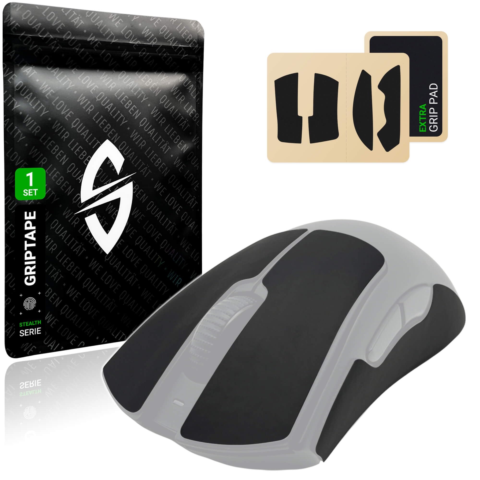 SensoryBoost Mouse Grip Tape – Razer Deathadder V4 Pro ile uyumlu