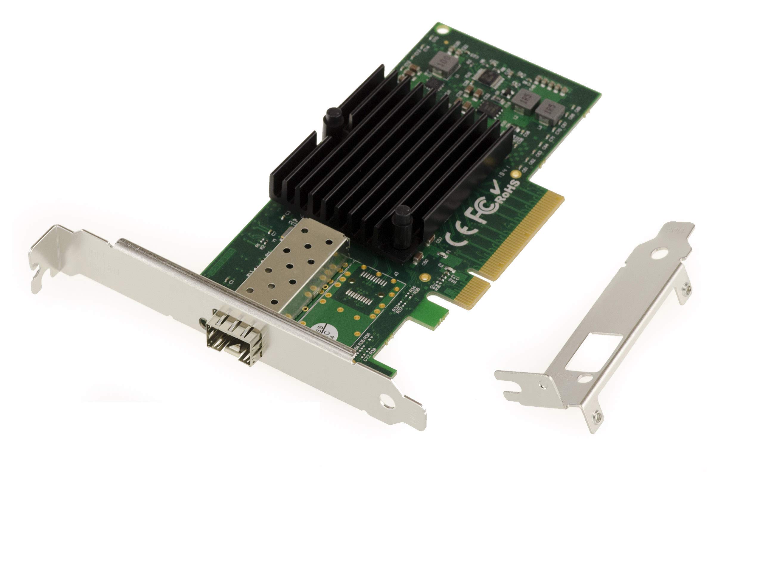 KALEA-INFORMATIQUE Karta kontrolera PCIe 10G SFP+ LAN z chipsetem Intel JL82599EN - karta sieciowa Ethernet 10GbE