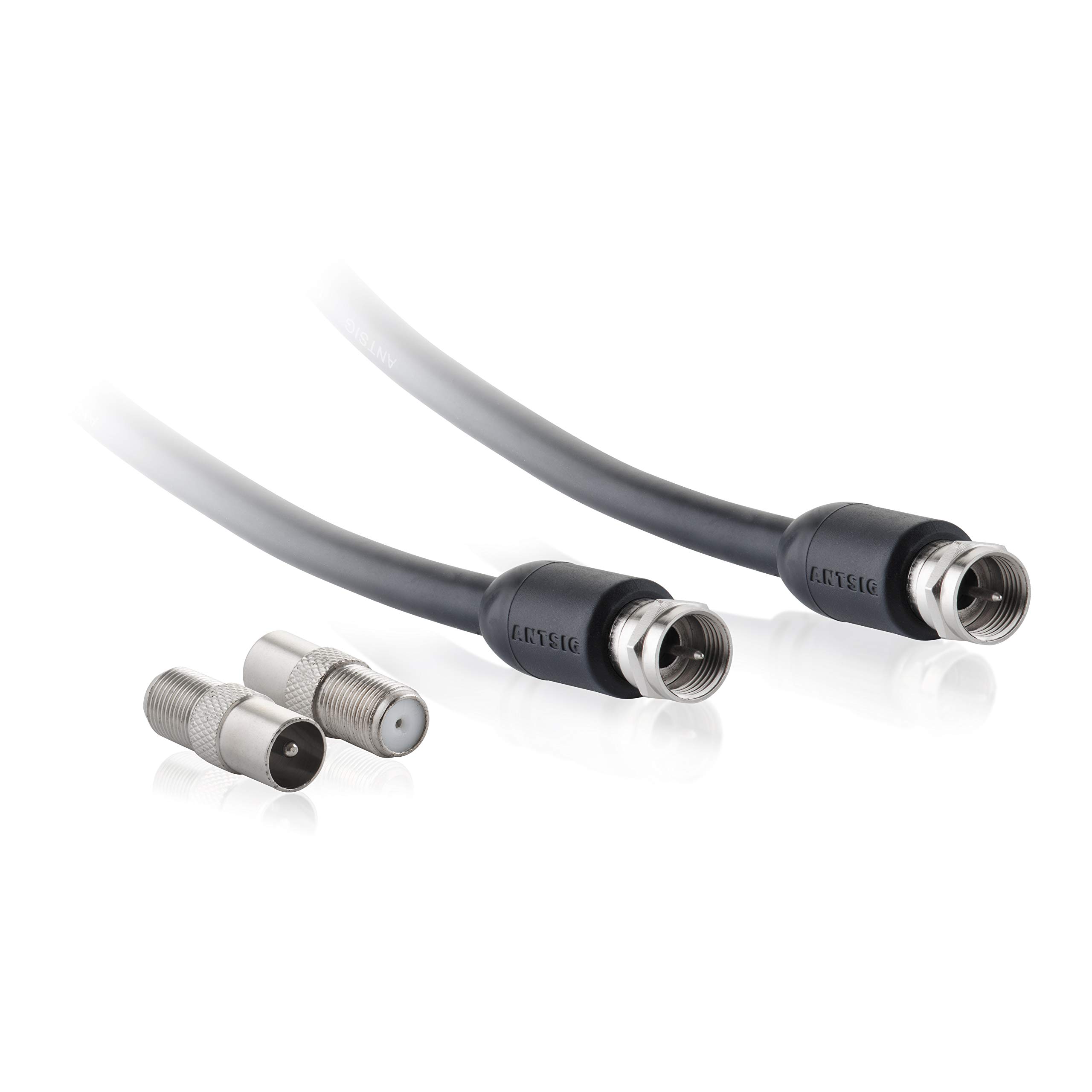 Antsig TV Cable RG6 F-Connectors 5 m