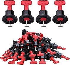 Tile Leveling System Kit 100pcs Tile Leveler Spacers, 2 Special Wrenches, 10 T-pins