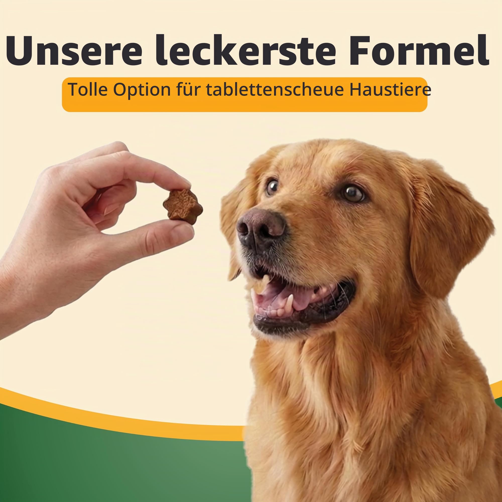Ocu-GLO Weiche Kauknochen für optimale Sicht, Unterstützung für Hunde und reife Katzen, von Animal Necessity, 60 ct