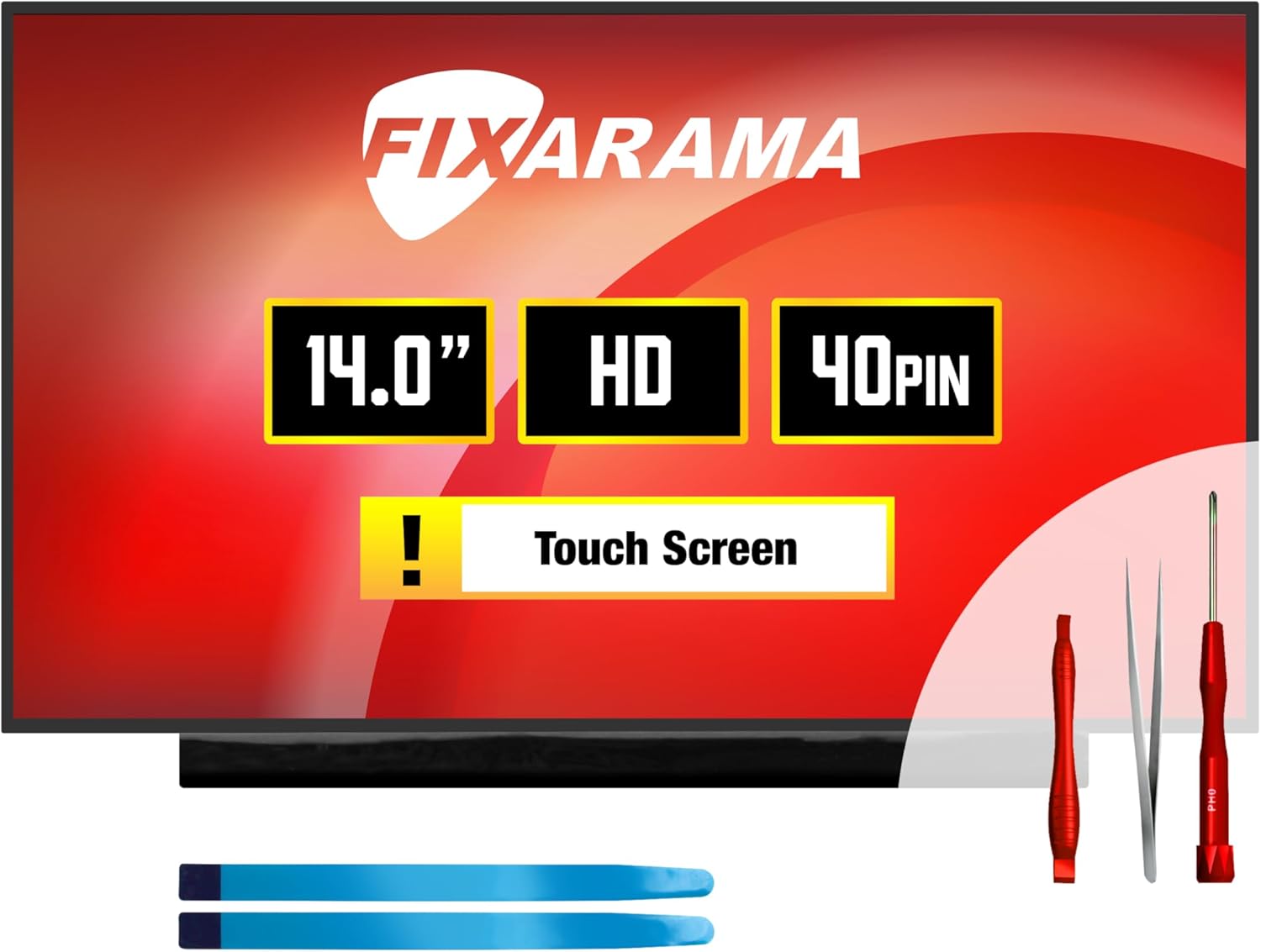 Screen Replacement for HP Chromebook x360 14A-CA0790WM Grade A+ Glossy HD 40pin Touch 14.0" LED LCD Display with Tools Tape