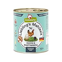 GranataPet Pasto preferito pollo e pastinaca, cibo umido per cani