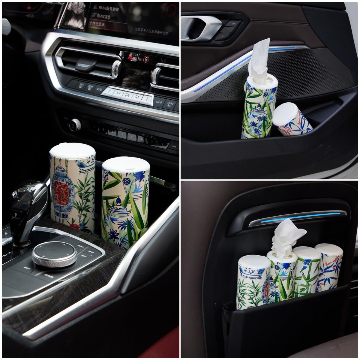 Amazon.com: Car Tissue Holder,Tissue Box, Car Tissues Cylinder