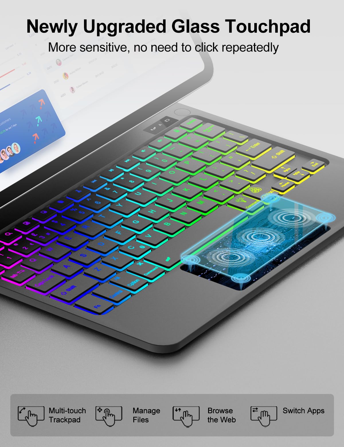 Amazon.com: Magic Keyboard for iPad Air 11-inch (M4 2026/M3 2025