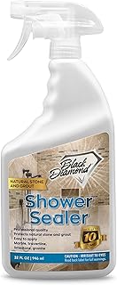 Natural Stone and Grout Penetrating Shower Sealer. Marble, Granite Travertine, Limestone. Protects Making Them Easy to Cle...
