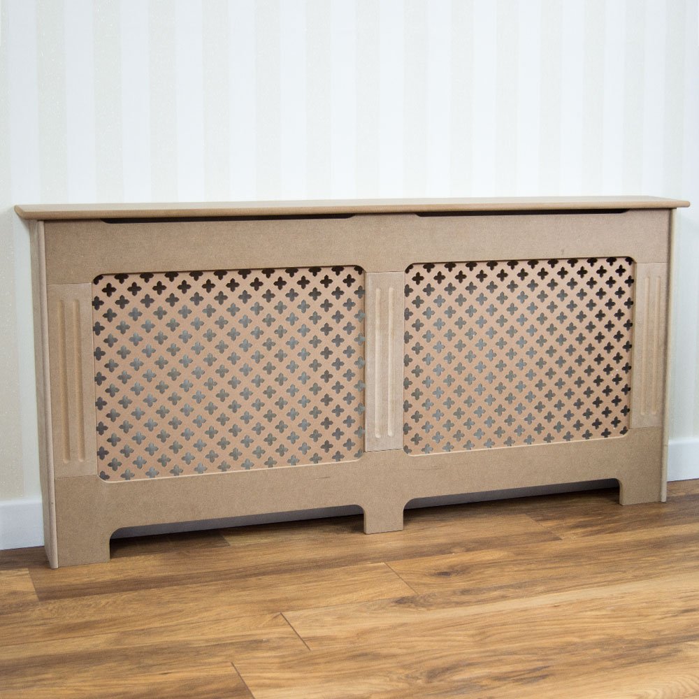 Oxford Radiator Cover - Unfinished / 111cm