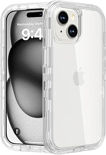 Miniatura 87 de Funda para iPhone 11 Pro Max, resistente a los golpes, protección contra caídas, funda protectora transparente de doble capa compatible con iPhone