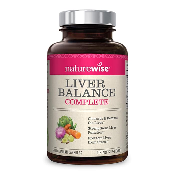 Buy NatureWise Liver Detox Cleanse Supplement (30 Servings) Triple