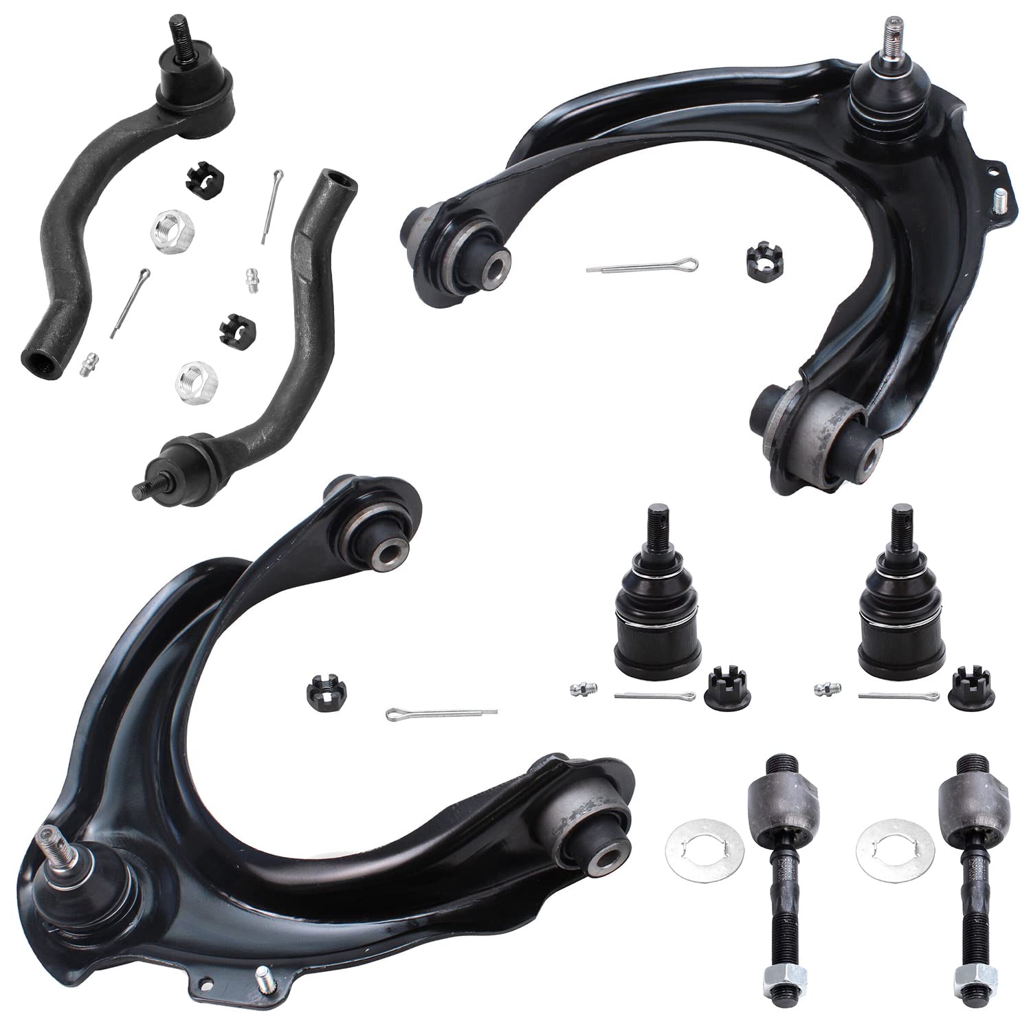 Detroit Axle - 8pc Front End Suspension Kit for 03-07 Honda Accord, 04-08