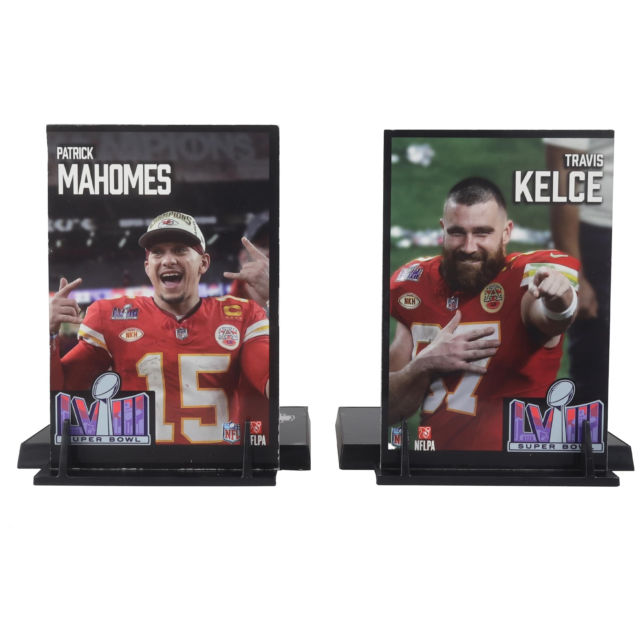 Amazon.com: McFarlane Travis Kelce/Patrick Mahomes (Chiefs) NFL 7