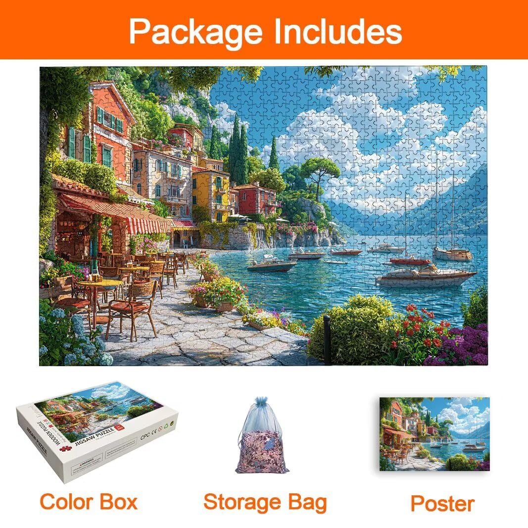 Puzzle 2000 Pezzi, Puzzle Italia, Misura: 100x71cm, Regalo Donna/Uomo -8249