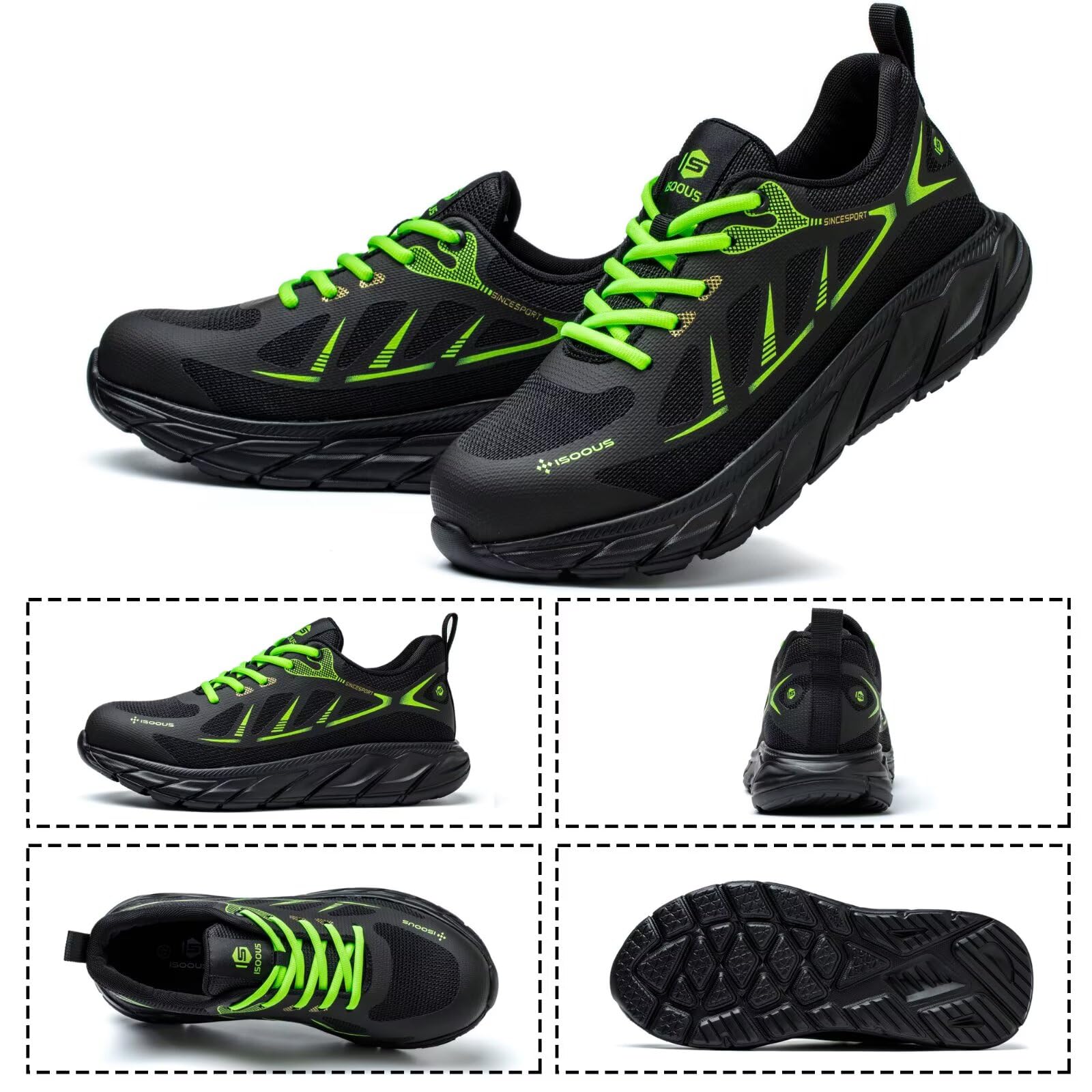 Scarpe Antinfortunistiche Uomo Leggere Scarpe da Lavoro Donna Comodo con Punta in Acciaio Antiscivolo Scarpe Sicurezza