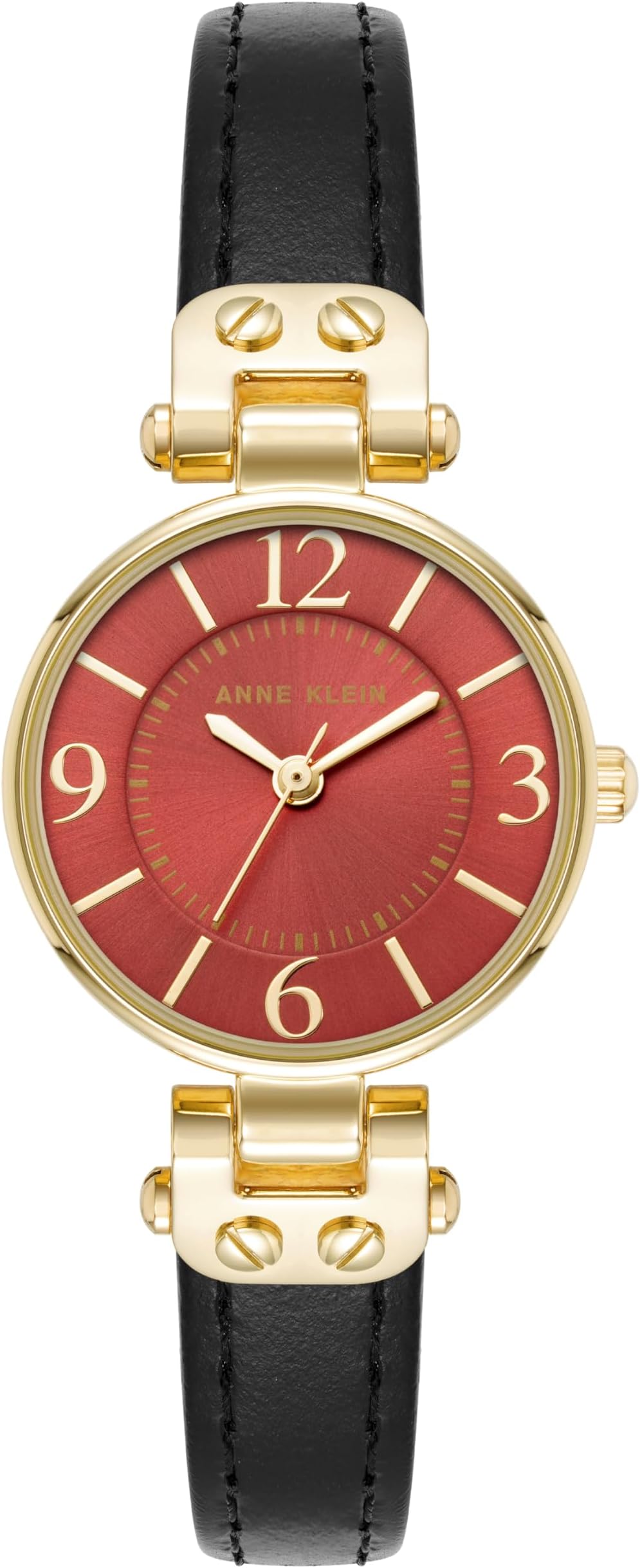 Anne Klein Women's Leather Strap Watch