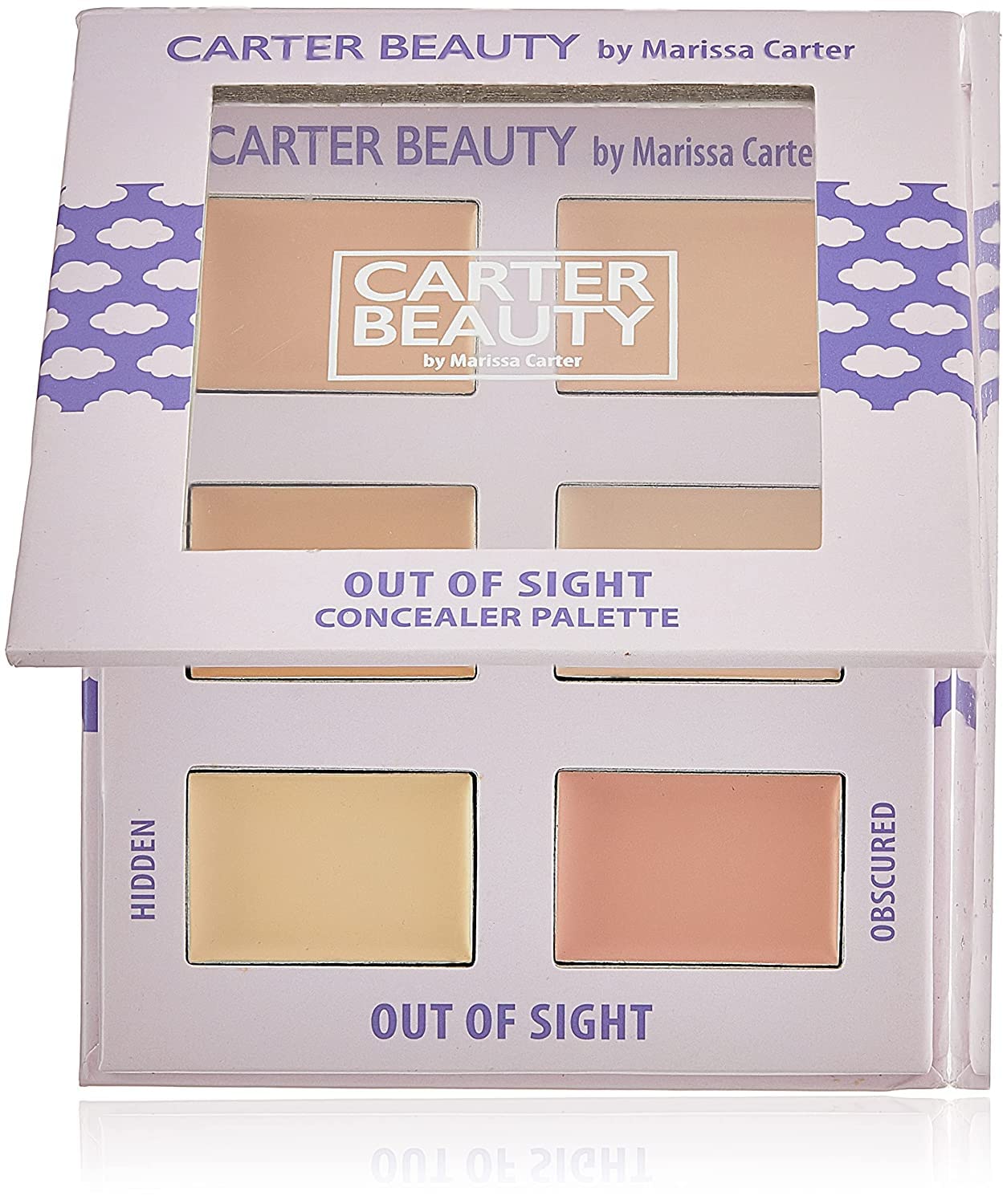 Carter Beauty, Ireland 6-Shade Concealer Palette. Color Correcting. Redness, Dark Spot, Blemish, Discoloration Eraser.