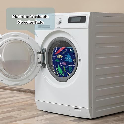 Miniatura 7 de Tapete duradero para puerta delantera, antideslizante, absorbente, resistente a la suciedad, para decoración de habitaciones, 24 x 16 pulgadas