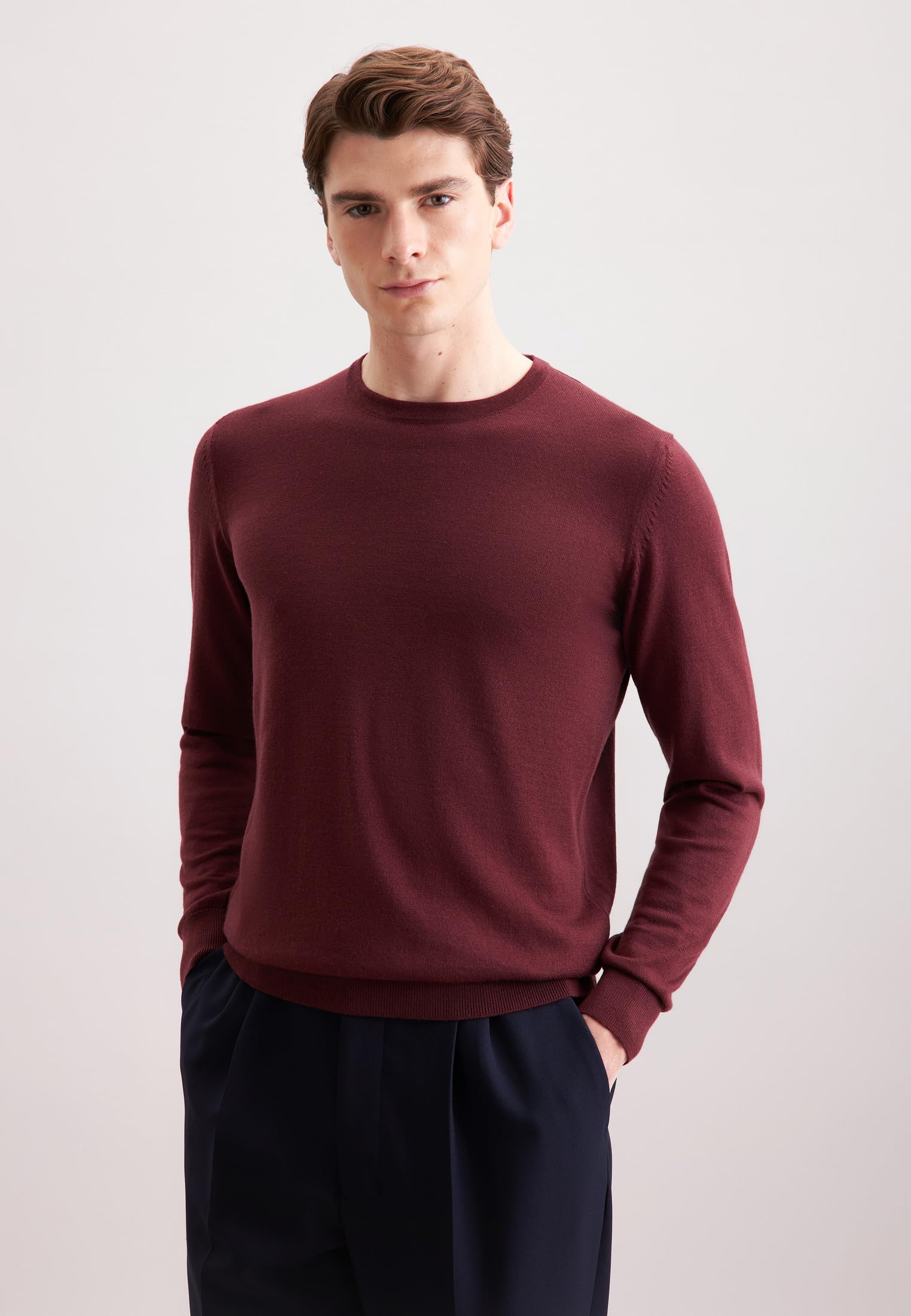 Seidensticker Herren Herren Pullover Strickpullover