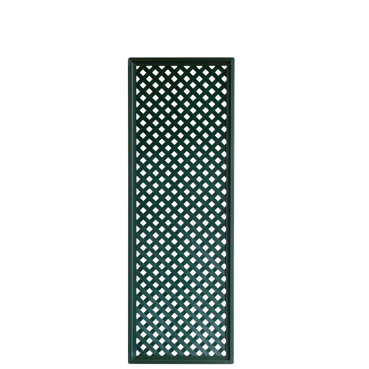 Videx-Sichtschutzwand Kunststoff, Coventry-Diamant, 65 x 185cm, grün