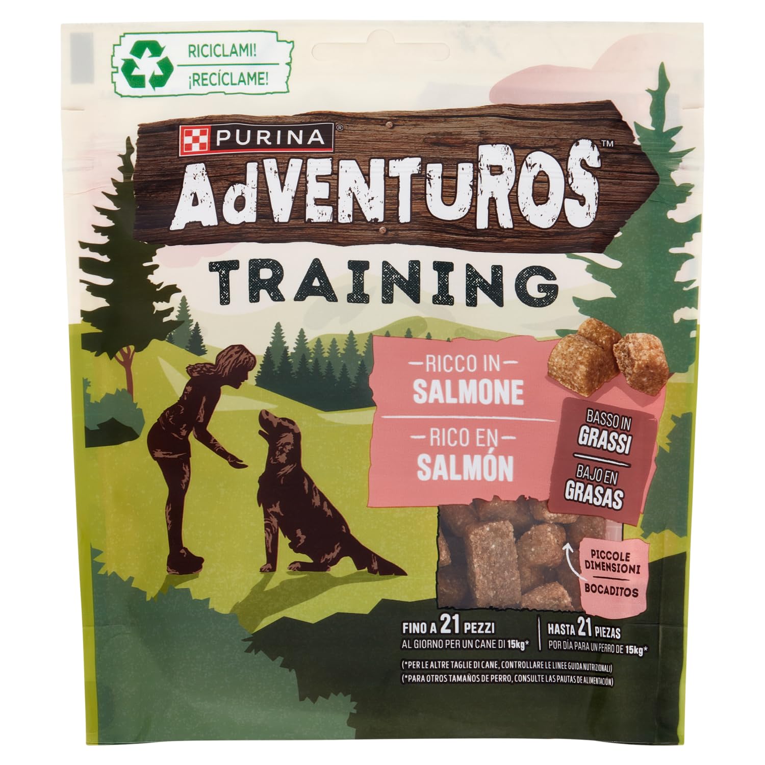 PURINA ADVENTUROS Training Saumon 115 g