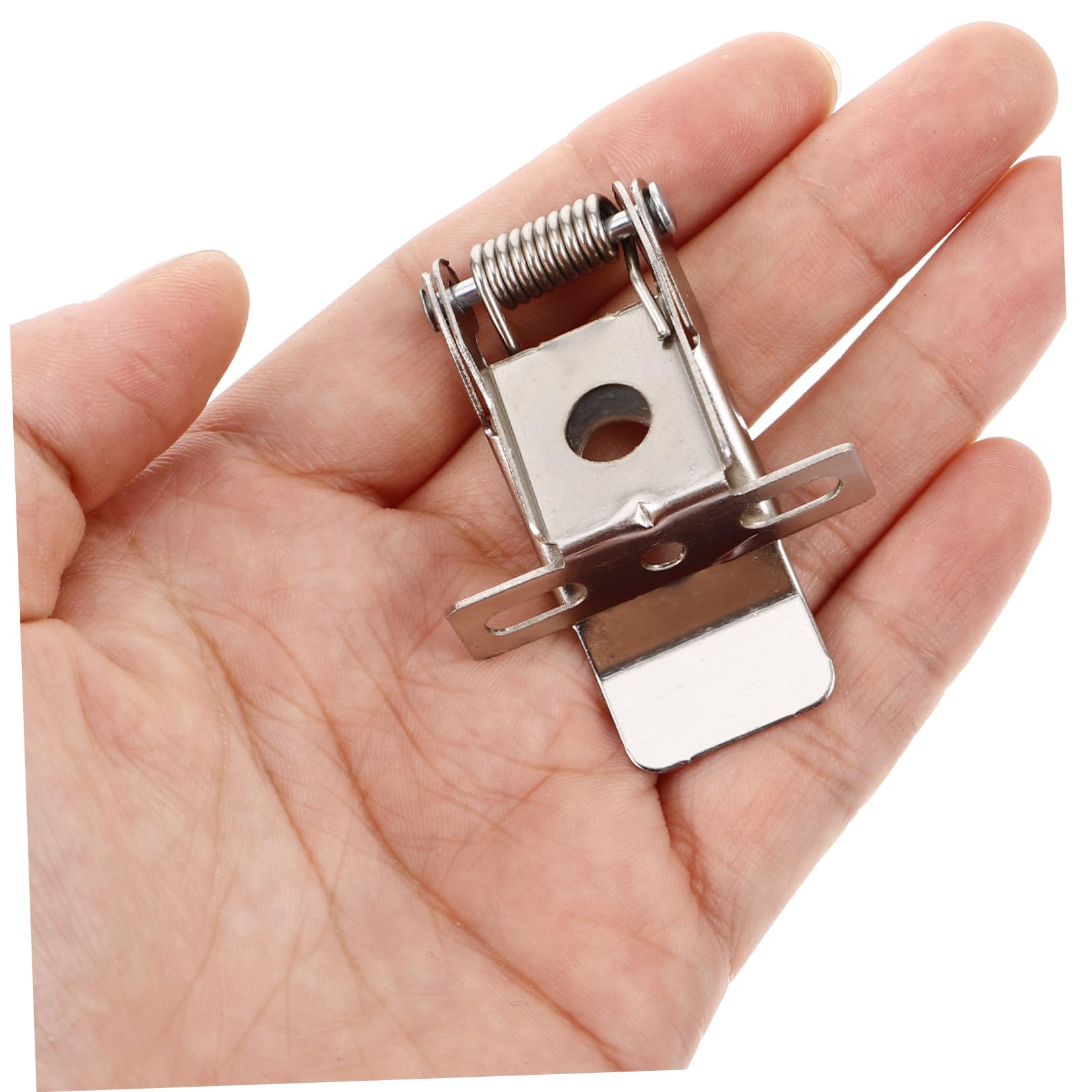 NULYLU 10-pack Light Spring Clips Ceiling Panel Lamp Clamp Downlight Spring Clips Retaining Clamp for Lighting Easy Install for Tube Lights