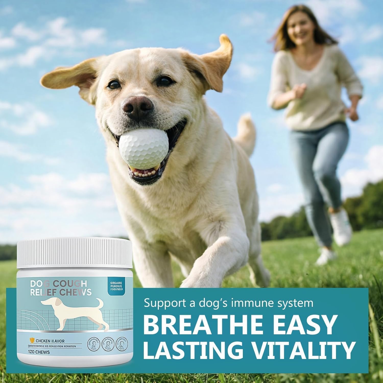 Dog Cough Relief Chews, Chicken Flavor — Amazon image 8