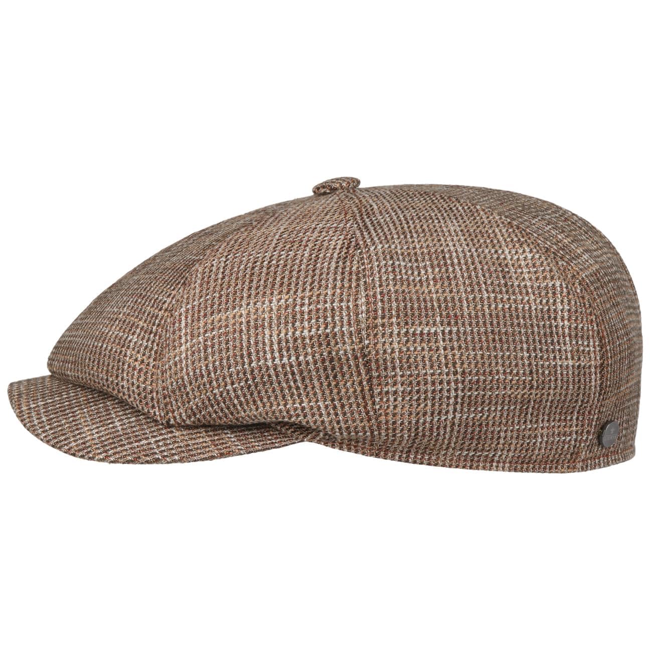 LIERYS Namarra 8 Panel Flatcap Schirmmütze Made in EU Damen Herren