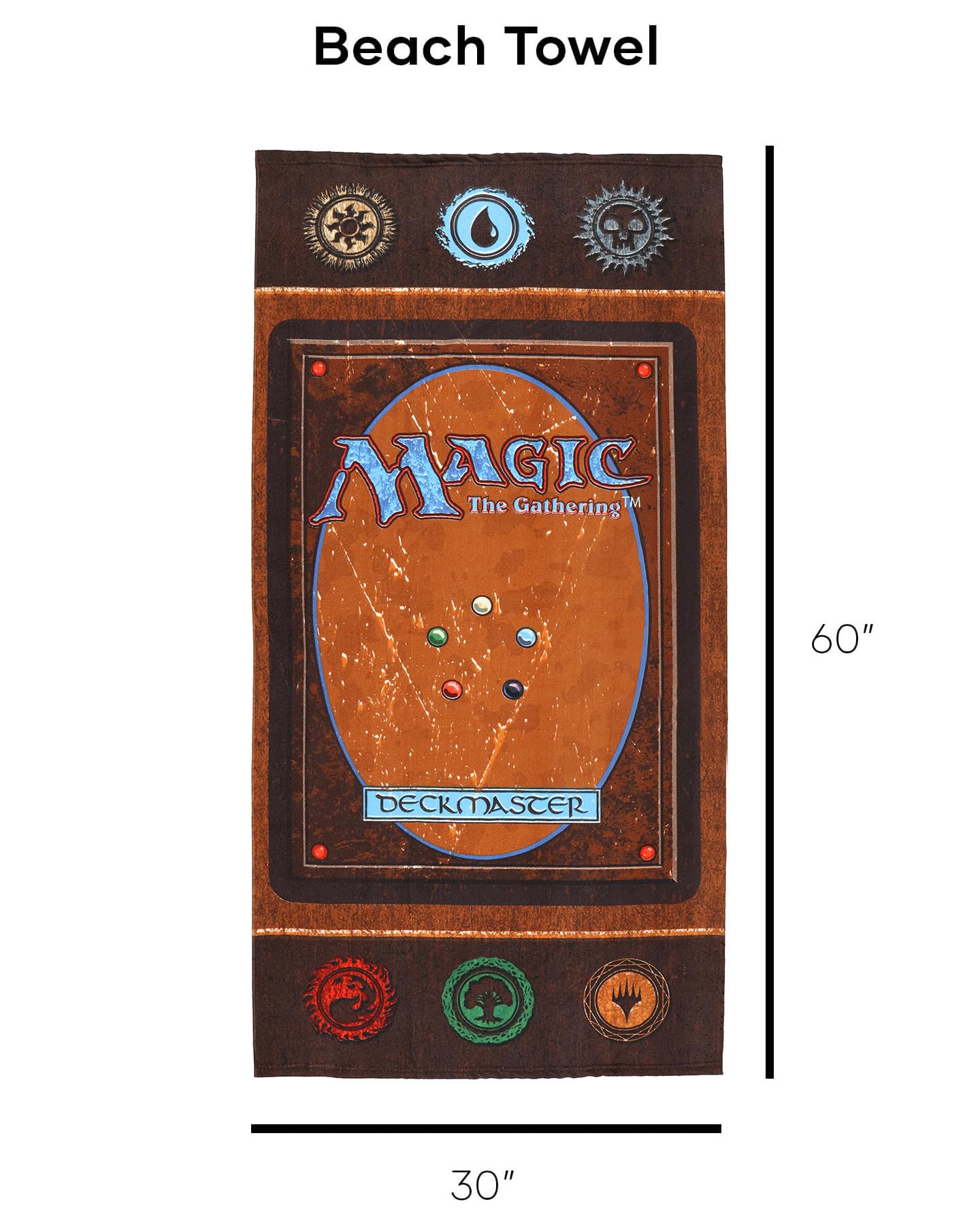 how to get mtg arena cards Amazon.com: Northwest Magic The Gathering MTG Beach Towel Back of Card Game  Design 30
