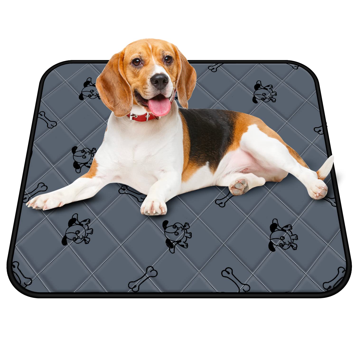 Washable Dog Pee Pads with Free Grooming Gloves,Size 24*24inch, 1 Pack (B0B4H4QJS4) Amazon Price History, Amazon Price Tracker